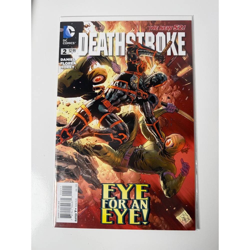 Deathstroke 2 2015 DC Comics The New 52 Tony Daniel Cover Eye for an Eye Slade